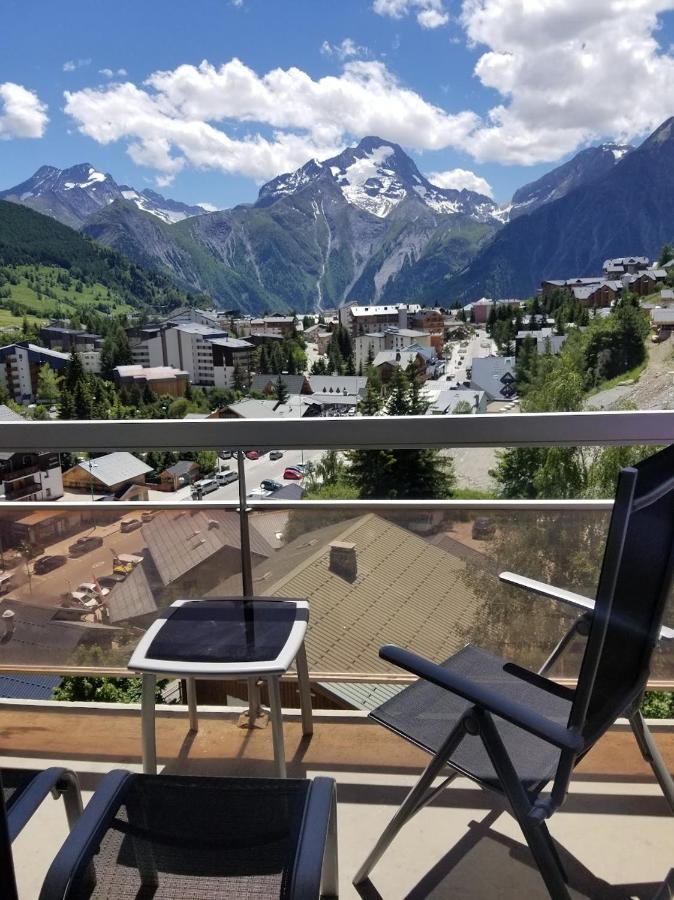 Magnifique Vue Centre Station Apartment Les Deux Alpes Exterior foto
