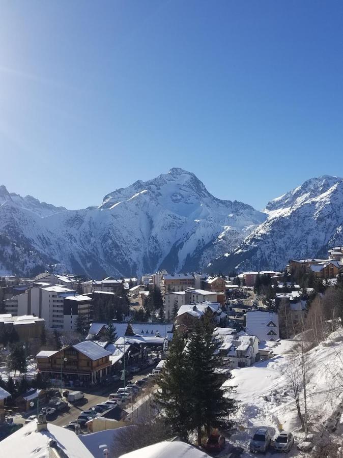 Magnifique Vue Centre Station Apartment Les Deux Alpes Exterior foto
